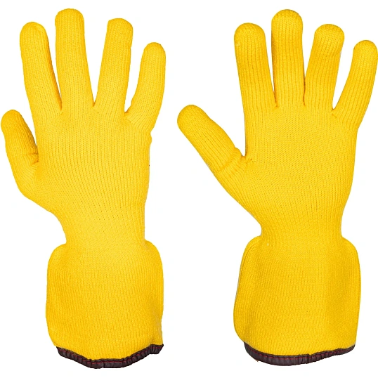 Перчатки защитные ПВХ SCAFFA Полюс-Т PVC1380BR-T цв.синий р.9 (6 пар/уп)