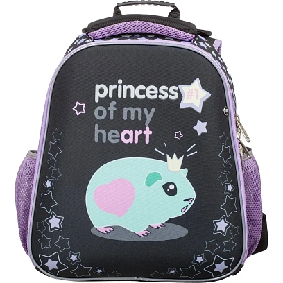 Ранец Basic Princess, 2 отд., эргоном. спинка