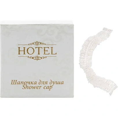 Шапочка для душа HOTEL,картон,250шт.