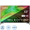 Телевизор Digma DM-LED43SBB36, FHD, смарт (Салют ТВ)