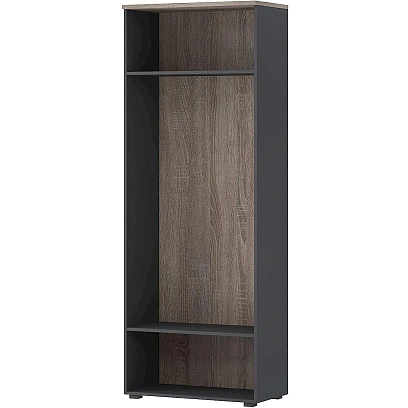 Корпус гардероба Комус Мебель К-Loft 241H010 786х420х2106 сонома темн/граф