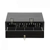 Денежный ящикАТОЛ CD-410-B черный, 410x415x100, 24V