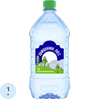 Вода питьевая Шишкин Лес негазированная пэт, 1л