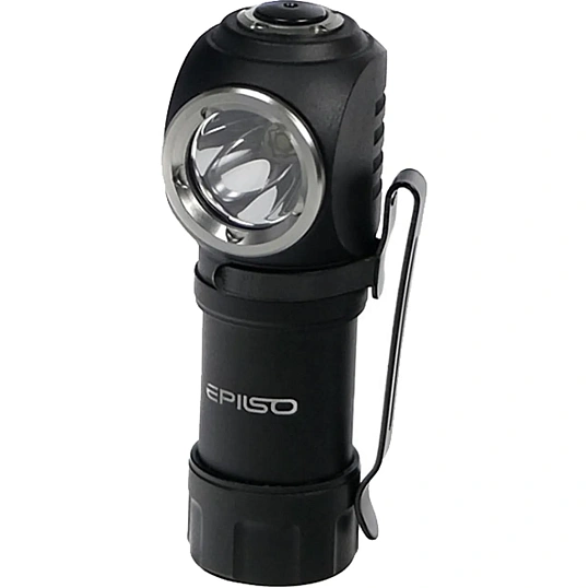 Фонарь EPILSO EPF-200 (карманный, налобный, Luminus SST20 10W, аккум 16340)
