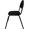 Стул КО_Echair 00С Серна каркас черный, ткань черная 101