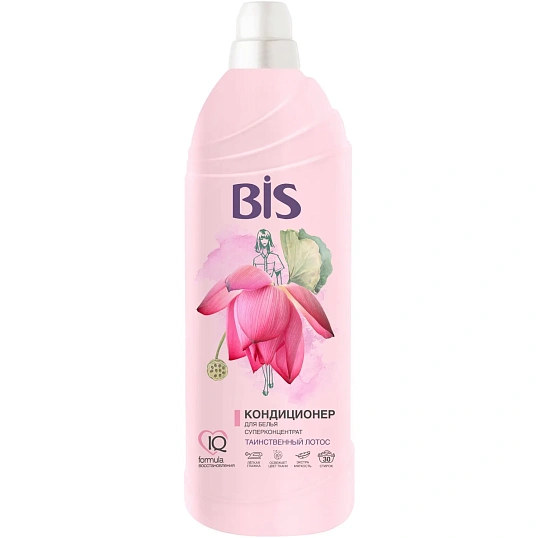 Кондиционер для белья BIS Таинственный Лотос концентрированный, 900 мл