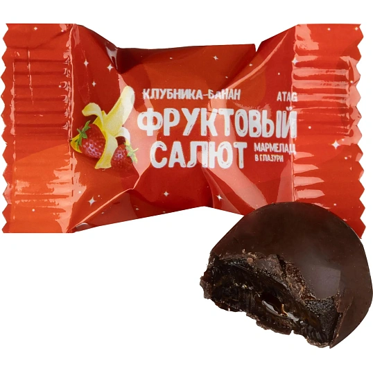 Мармелад АтАг Фруктовый салют глазированный, 1кг
