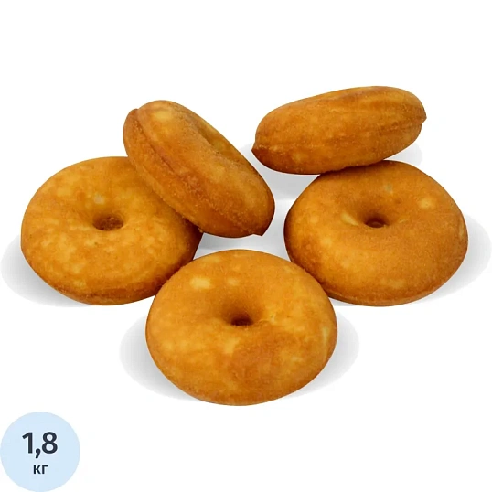 Печенье сдобное Веселые бублики-мини Ванюшкины сладости со вк творог 1,8/уп