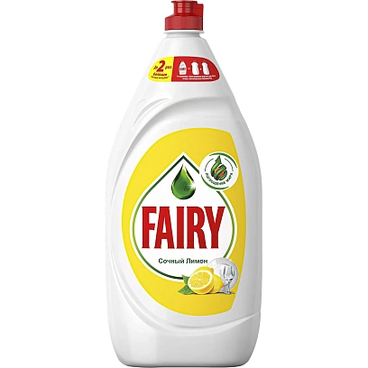 Средство для мытья посуды Fairy Сочный Лимон 1,350л
