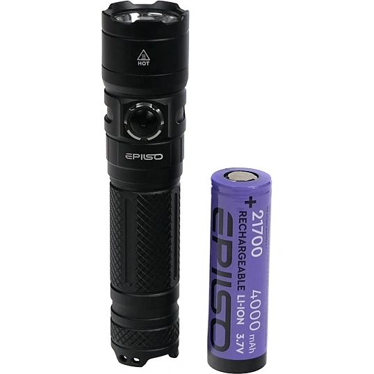 Фонарь EPILSO EPF-215 (карманный, CREE XHP50.2 20W, аккум. 21700)