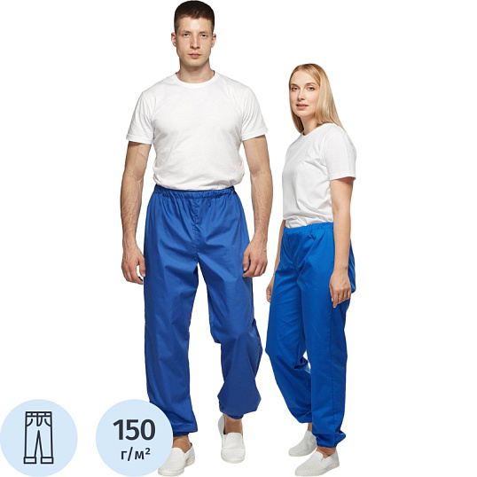 Брюки для пищевого производства вас. универс. сат у17-БР (р.52-54)р.182-188