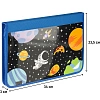 Папка для тетрадей Space time, А4,рез., ткань/ламин 340х235х30,ПТ-Р4