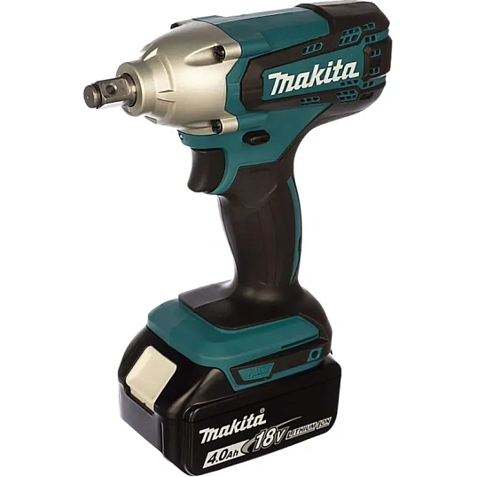 Гайковерт ак,18В,2х4АчLi-ion,0-3000у\м,190Нм,квад1\2,1.4кг,Makita DTW190RME