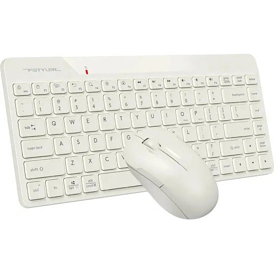 Набор клавиатура+мышь A4Tech Fstyler (FG2200 AIR2 BEIGE)беж. USB беспр.slim