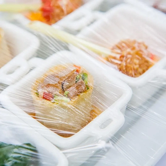 Пленка пищевая  пищ. п/э 45см х 200м 5 мкм прозрачная