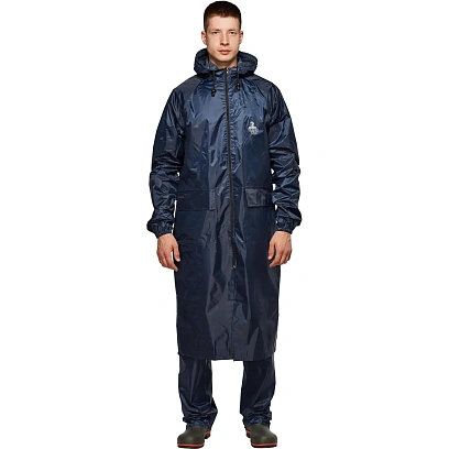 Плащ влагозащитный Тайфун синий 44-46/182-188