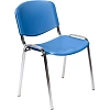 Стул UP_EChair Rio(ИЗО) хром, пластик синий