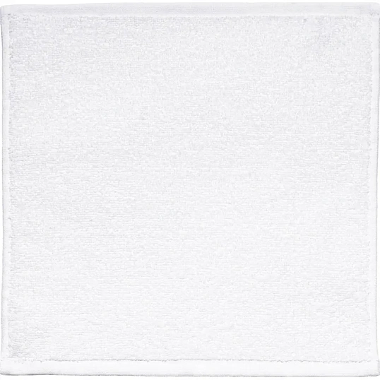 Салфетка махровая 30х30, 450 гр/м2,белый, 10 шт/уп