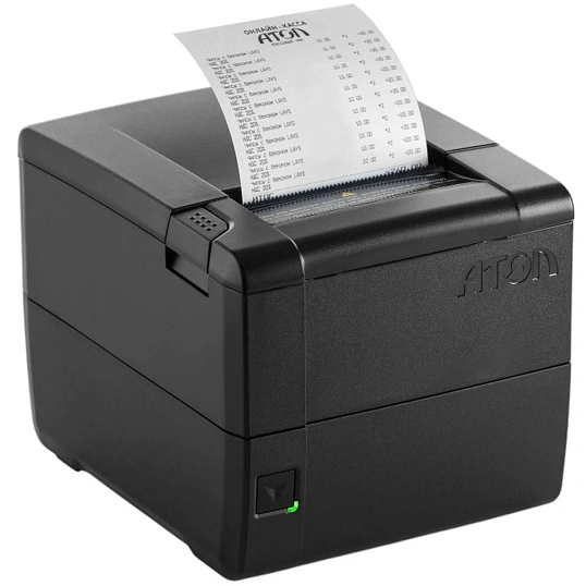 Фискальный регистратор ККТ АТОЛ 25Ф.черный.Без ФН.USB.RS-232.Ethernet5.0