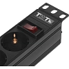 Блок розеток 10 TWT TWT-PDU10-10A4P  без шнура питания, разъем C14
