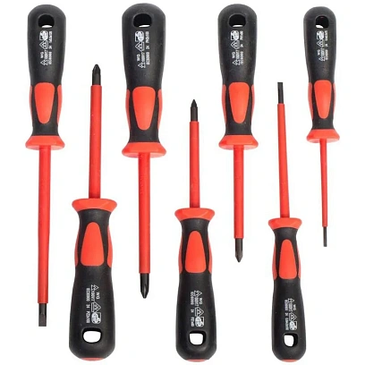 Набор отверток диэлектрических НИО-5507 КВТ