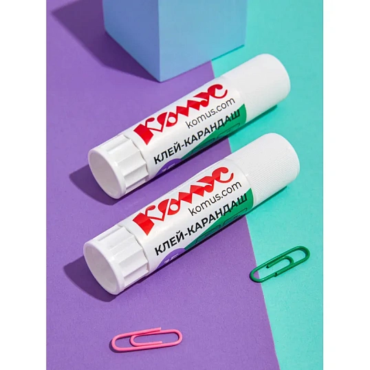 Клей-карандаш 15г КОМУС