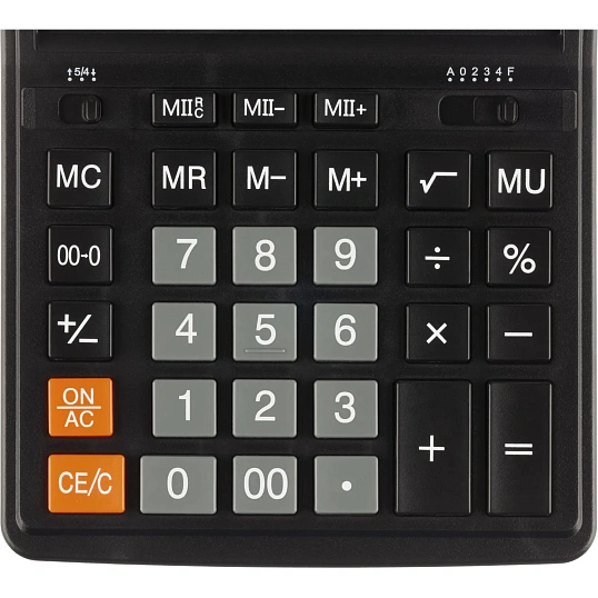 Калькулятор настольный Attache  SDC-444S 12-разрядный черный 158x206x33 мм