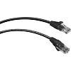 Патч-корд Cabeus PC-UTP-RJ45-CAT.5E-0.15M-BK черный