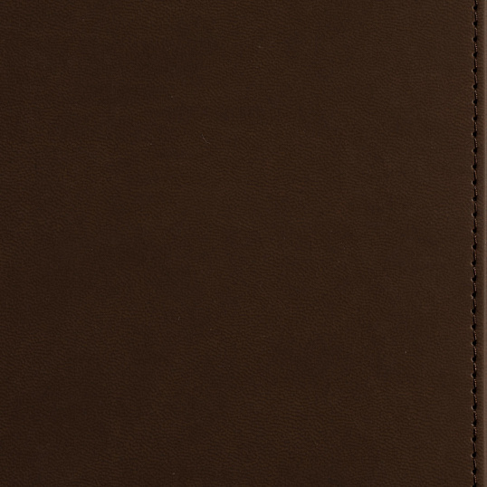 Ежедневник недатированный А5+, 136л, VELVET коричневый  3-115/03