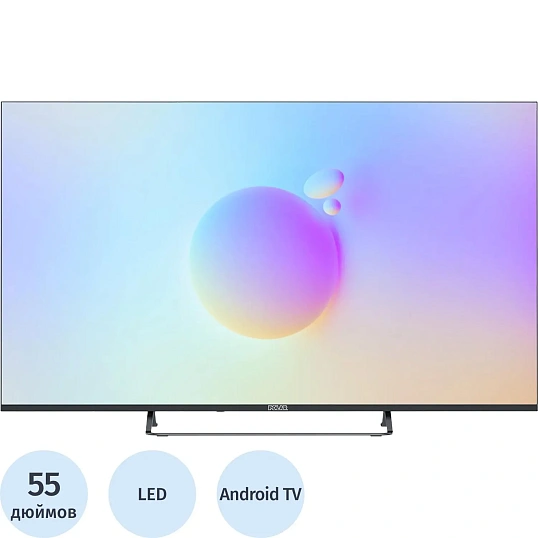 Телевизор Polar P55U51T2CSM, UHD, смарт (Wildred)