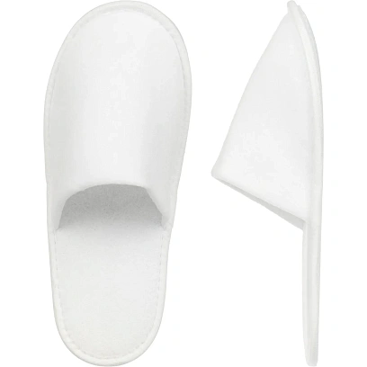 Тапочки одноразовые флис,(поролон) Эва 5 мм закрытый мыс,120 пар