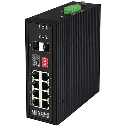 Коммутатор Osnovo SW-70802/I Gigabit Ethernet на 10 портов