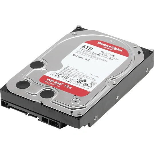 Жесткий диск WD Red Plus 6TB 3.5 256MB(WD60EFPX)