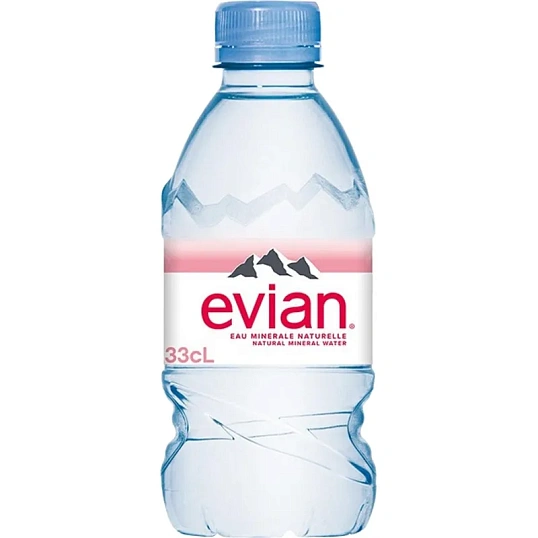 Вода минеральная Evian ПЭТ негаз. 0,33л