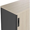 Шкаф-купе Комус Мебель К-Loft 241H041 1370х420х752 дуб сканд/графит