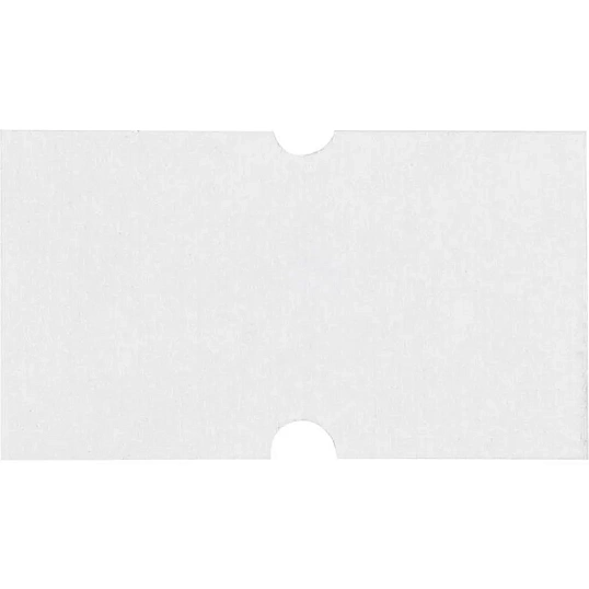 Этикет-лента 21,5х12 прямая белая,1000шт/рул,10рул/уп