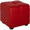 Пуф ЭТ_Николь, к/з красный матовый LUX RED