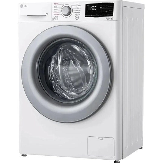 Стиральная машина LG F2V3HS4W кл.:A фронт. макс.:7кг белый инвертер