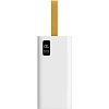 Внешний аккумулятор PERO PB08 40000 mAh,Li-Pol,output USB-C + 4USB-A,белый