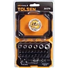 Набор бит 1/4,PH,PZ,Hex,Torx,Slotted,TorxTR,28предм.TOLSEN