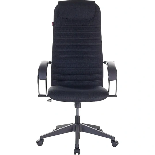 Кресло VB_EChair-655 TTW11 ткань черный, пластик