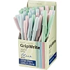 Ручка шариковая неавтомат. GripWrite Zefir линия 0,7мм, син.,асс,20-0326/03