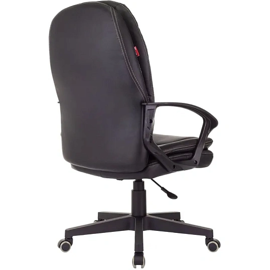 Кресло VB_EChair 668LT PU черный эко.кожа крестов. пластик