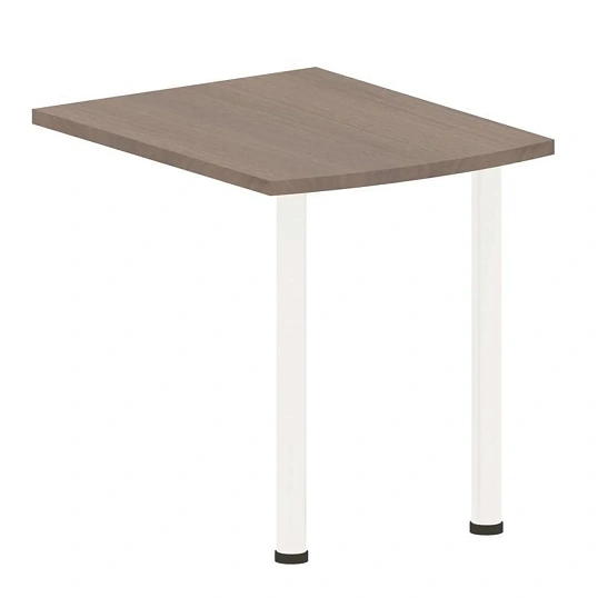 Приставка - брифинг Д_EASY Director 2 ДСП мел. дуб шамони темный 122/хром