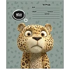 Тетрадь КЛЕТКА 24л. ЗАБАВНЫЕ ЖИВОТНЫЕ - 13 цвет.мелов.обл.ассорти 24-0897