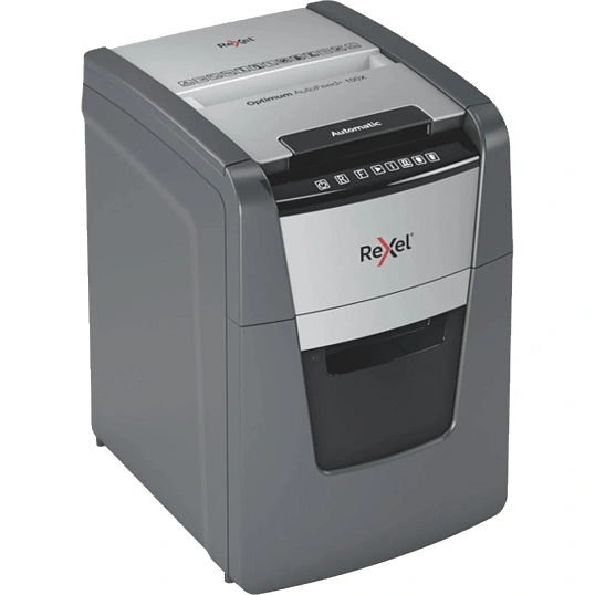 Шредер (уничтожитель) Rexel Optimum AutoFeed+ 100X EU, P-4/100лст/автоп/34л