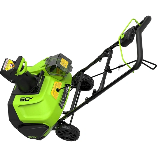 Снегоуборщик аккумуляторный Greenworks  GD60PSTK4, 60V АКБ 4Ач/ЗУ 2602907UB