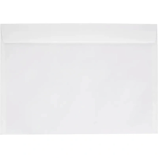 Конверт С4 ECOPOST белый стрип 229х324 c вн. зап. 80г бел.92-100% 250шт/уп