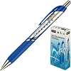 Ручка гелевая автомат. Attache selection Galaxy,синий корп,син,манж
