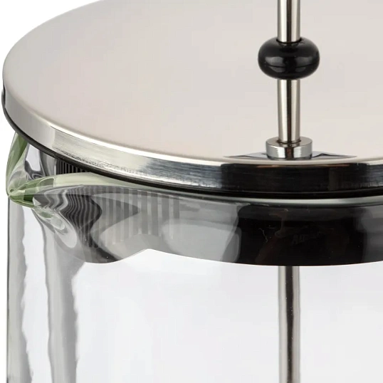 Френч-пресс 1000мл Кирай боросил.стекло, пластик ручка (BX608)